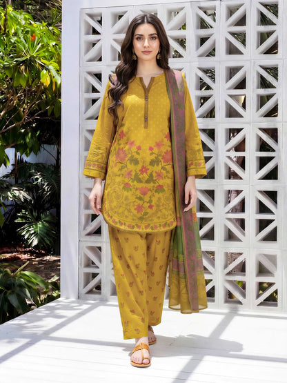 3 Piece Lawn Suit (Unstitched)