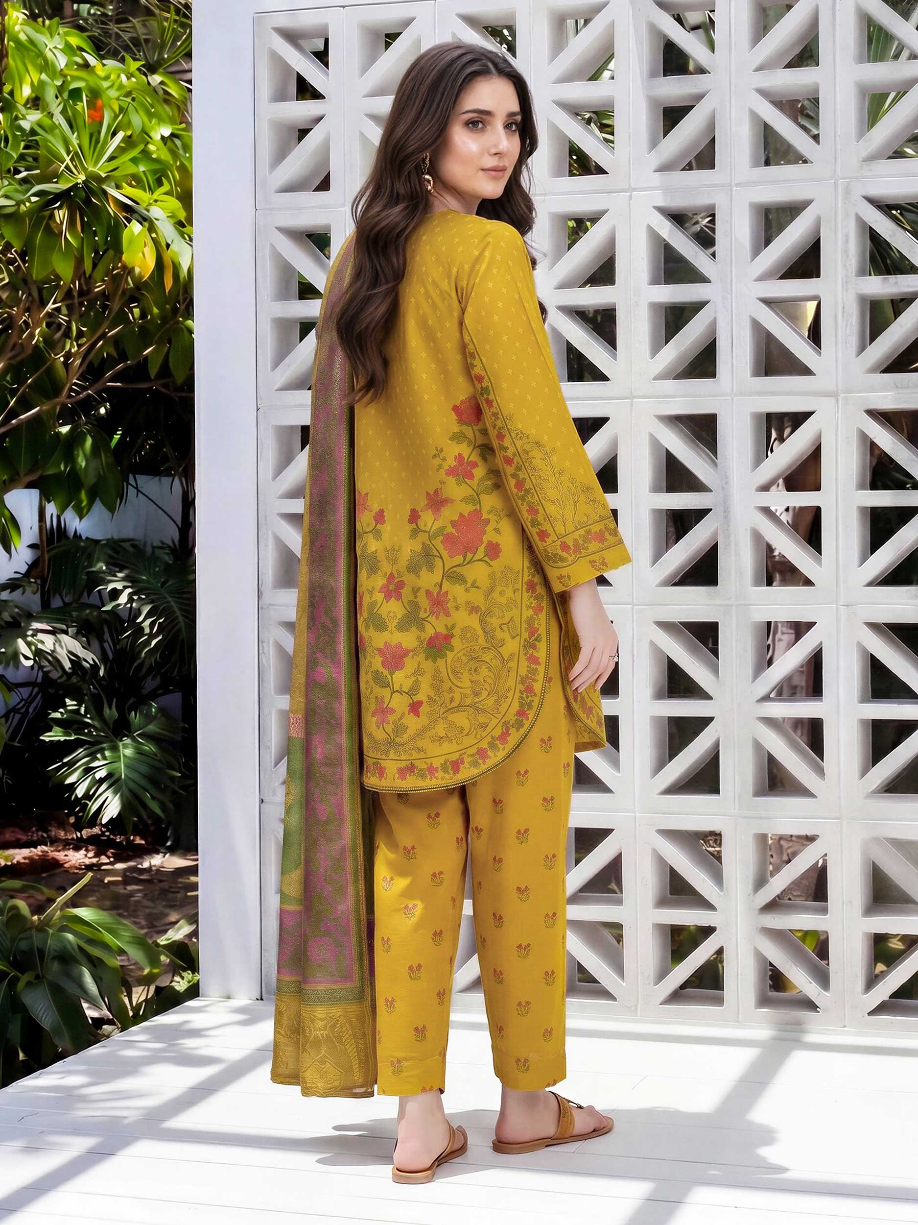 3 Piece Lawn Suit (Unstitched)