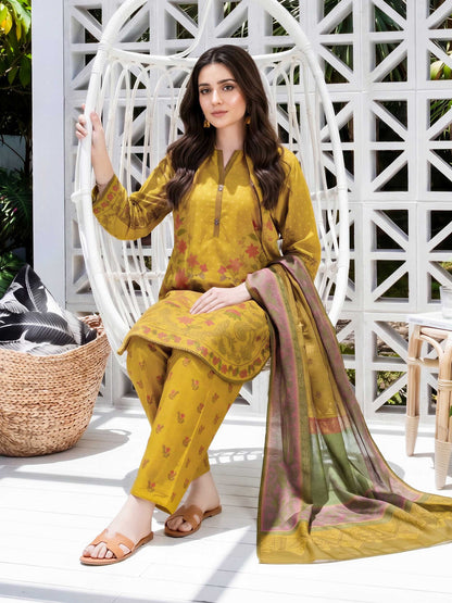 3 Piece Lawn Suit (Unstitched)