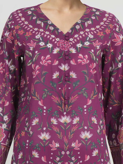 3 Piece Lawn Suit (Unstitched)