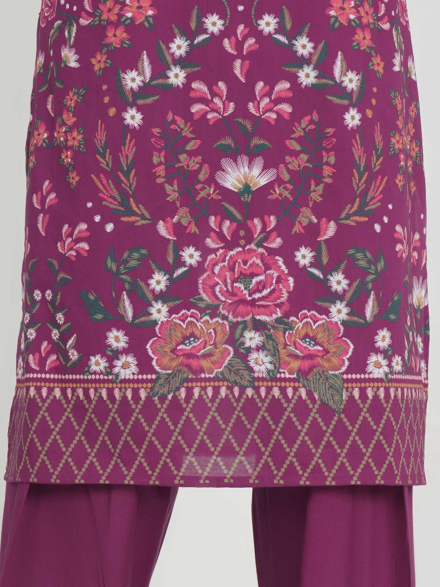 3 Piece Lawn Suit (Unstitched)