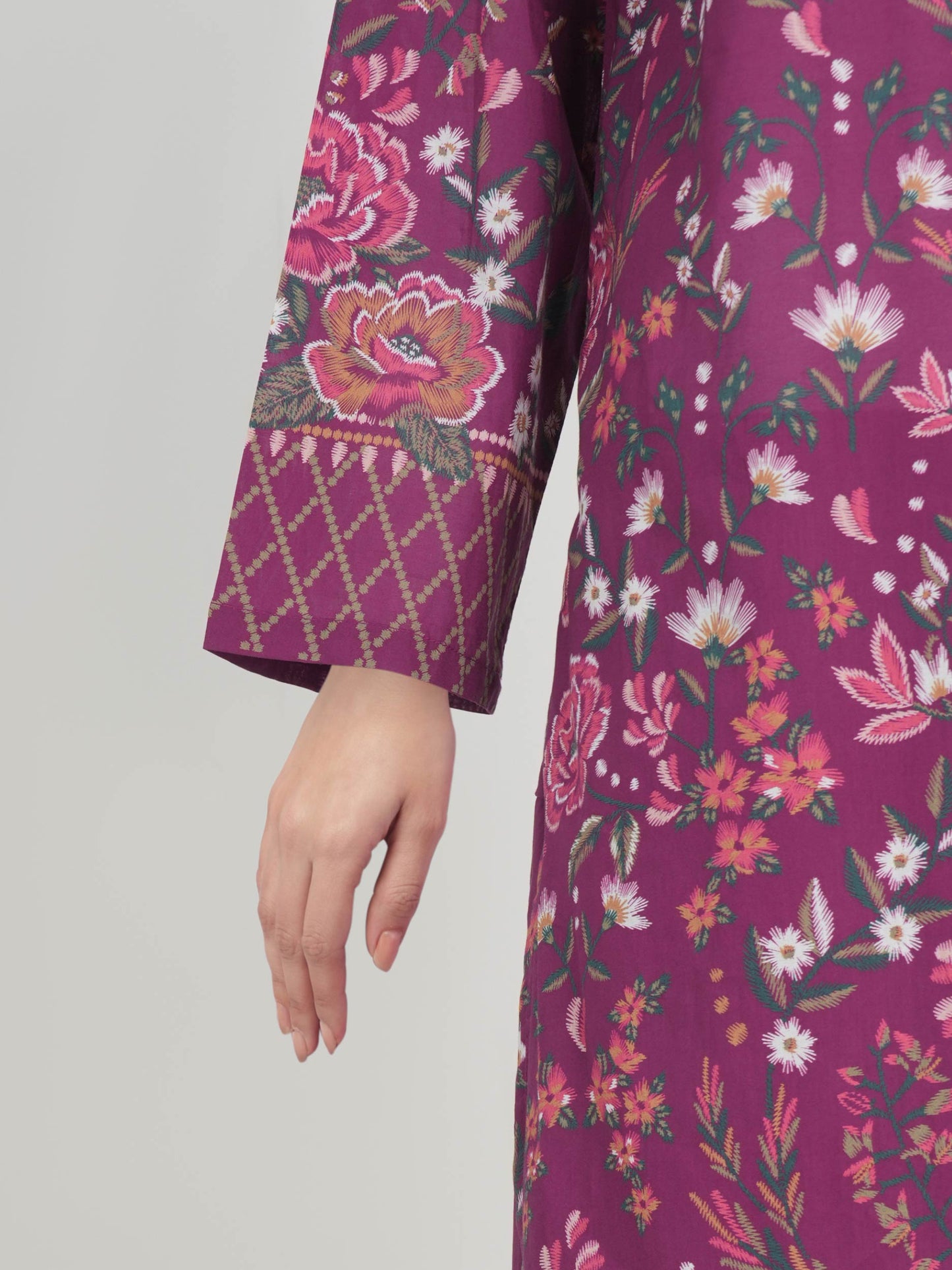 3 Piece Lawn Suit (Unstitched)