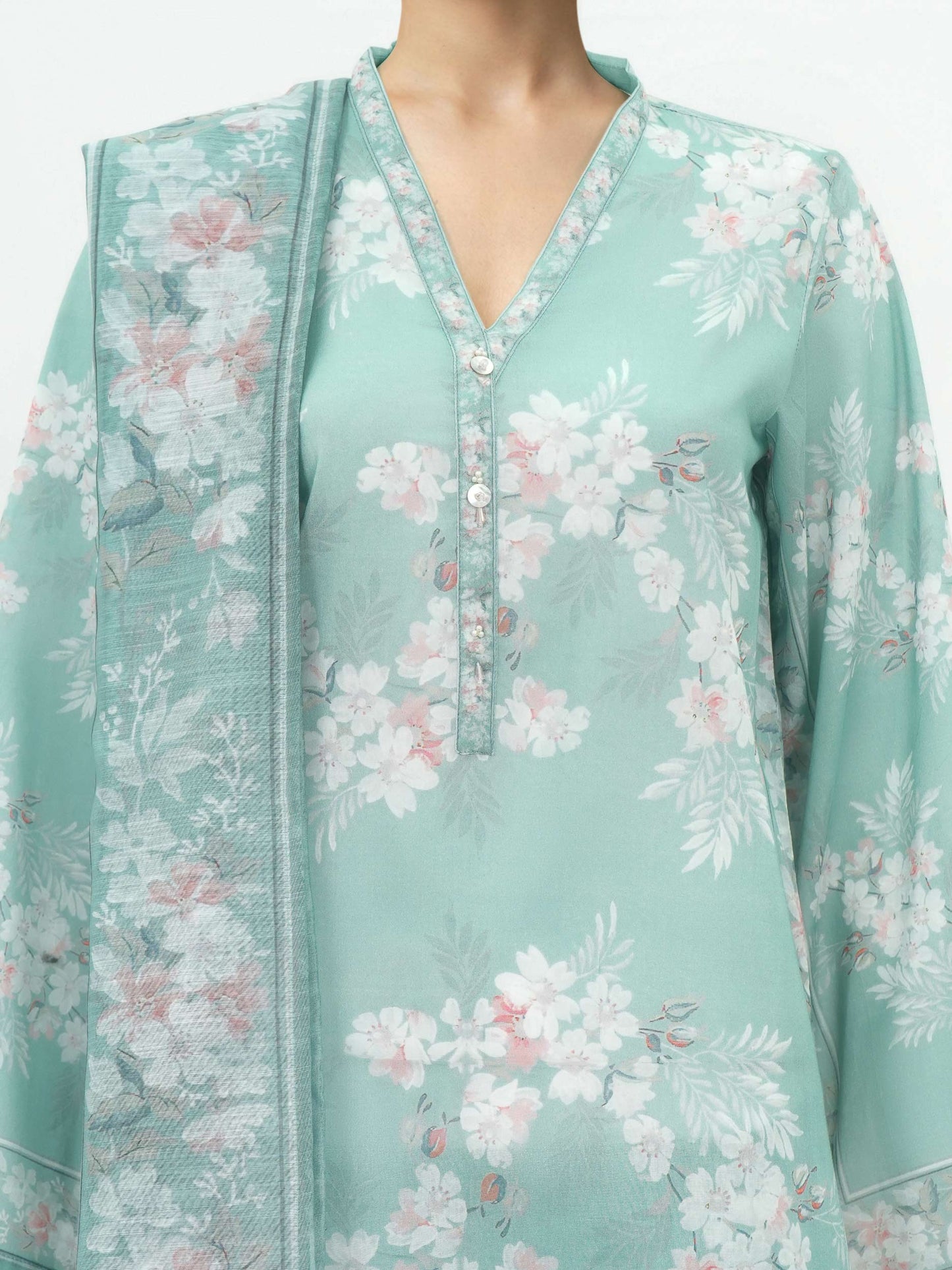 3 Piece Lawn Suit (Unstitched)