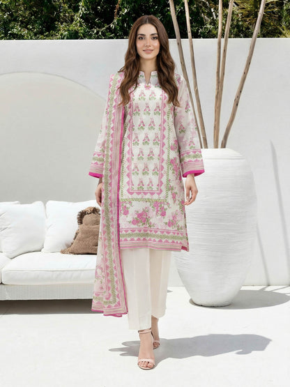 3 Piece Lawn Suit (Unstitched)