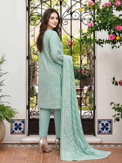 3 Piece Lawn Suit (Unstitched)