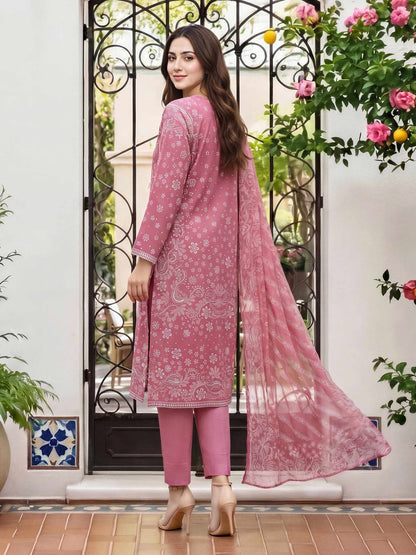 3 Piece Lawn Suit (Unstitched)