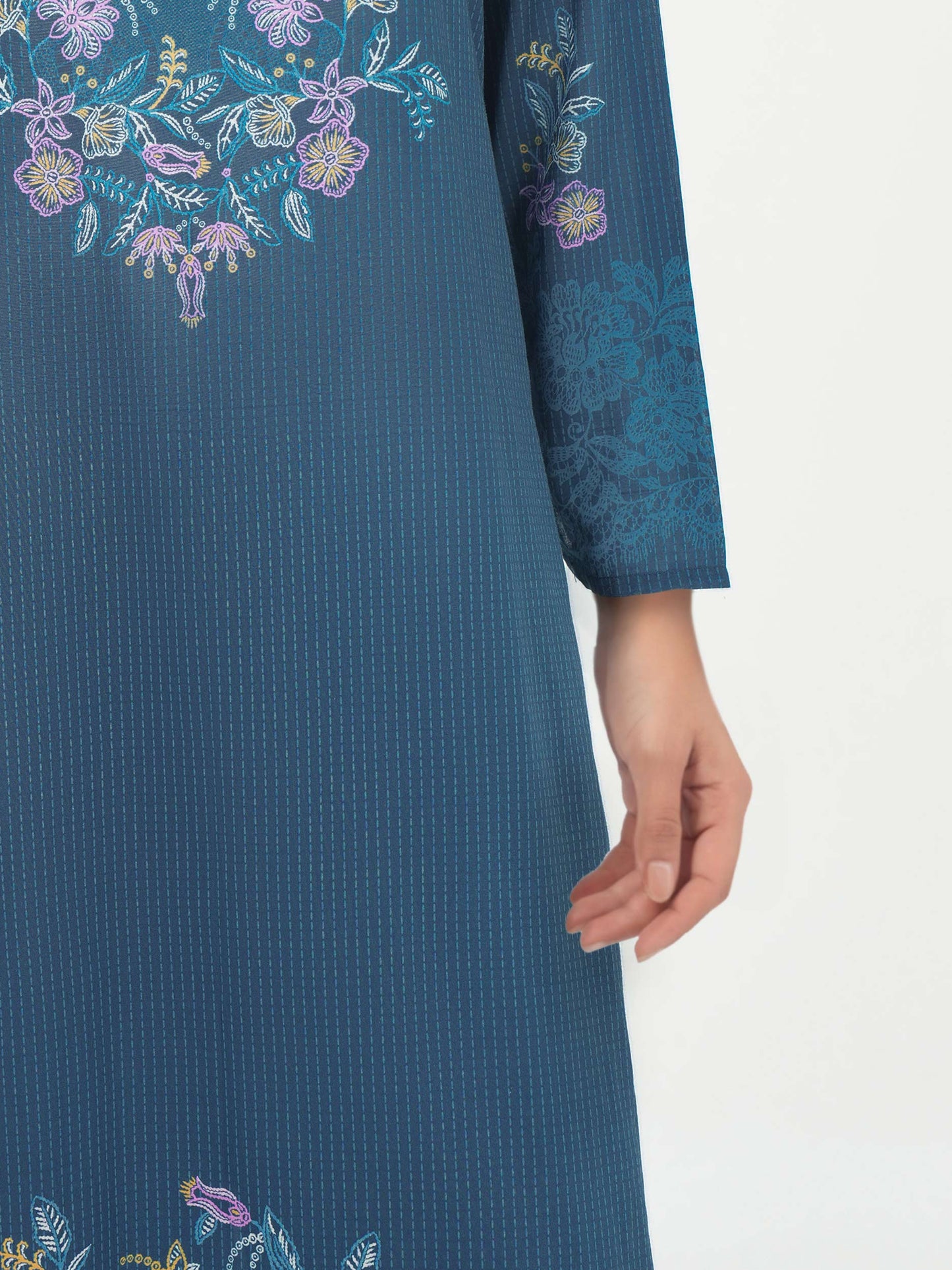 3 Piece Lawn Suit- Printed (Unstitched)