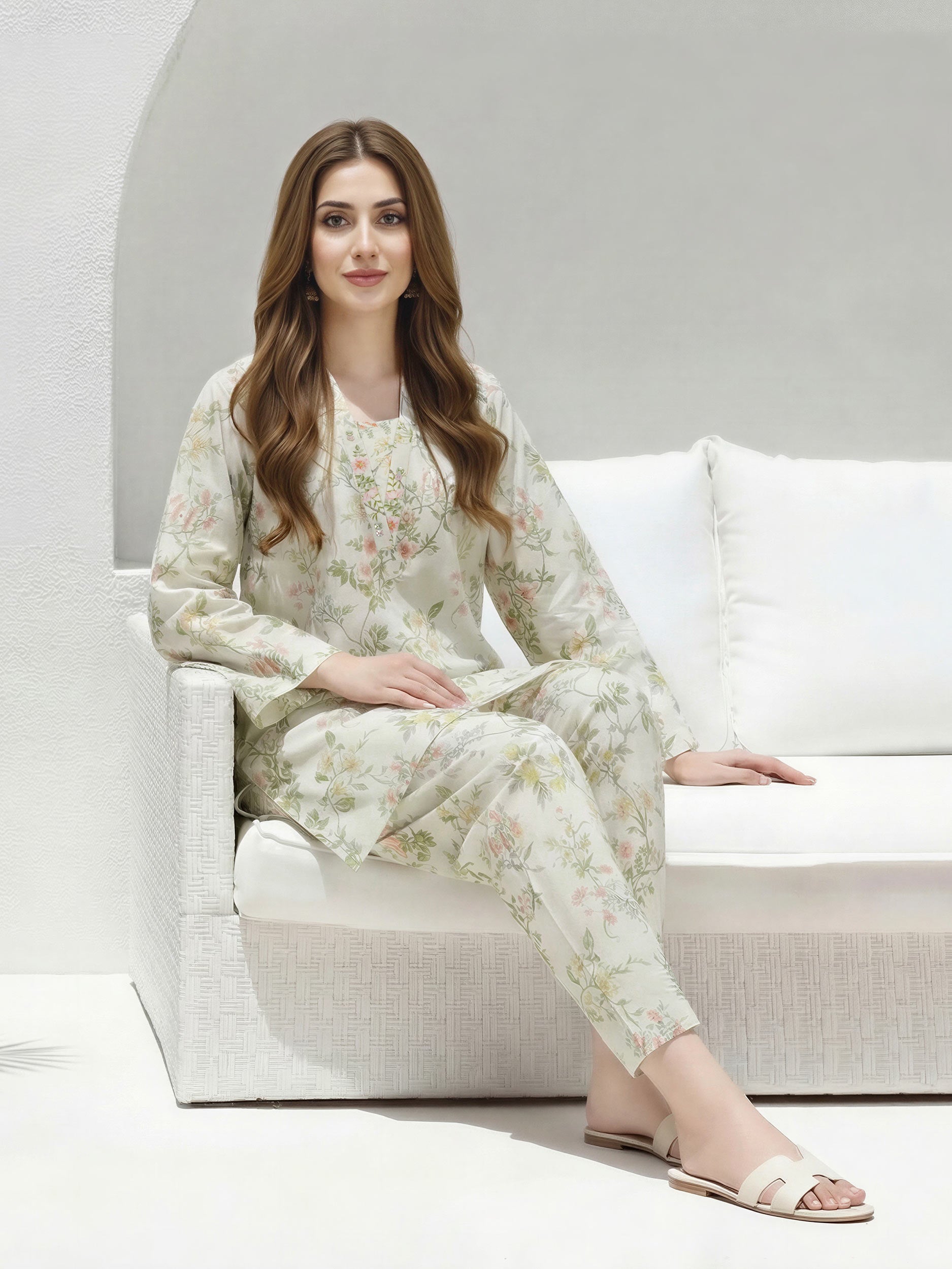 Lawn Shirt (Unstitched)