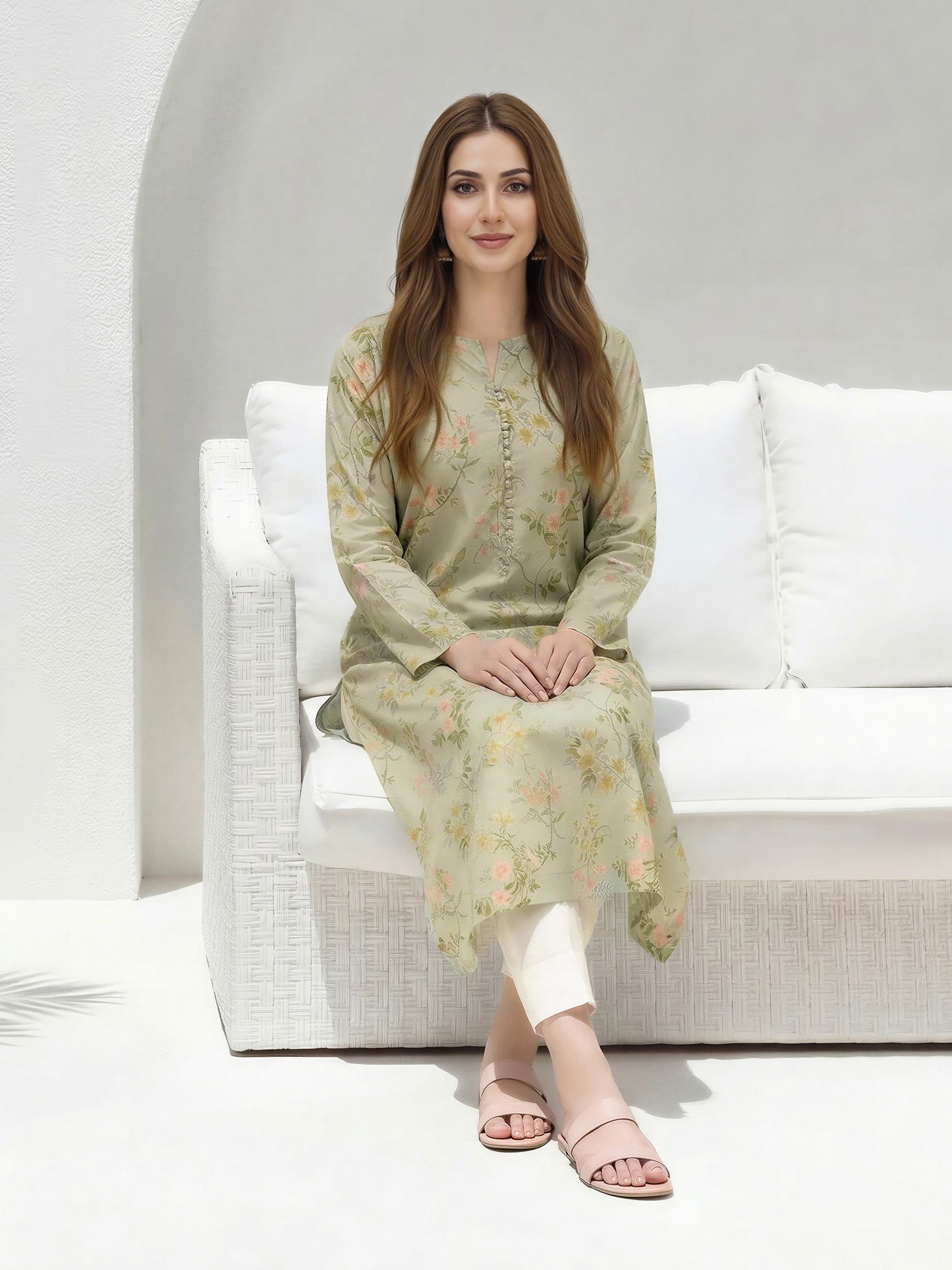 Lawn Shirt (Unstitched)