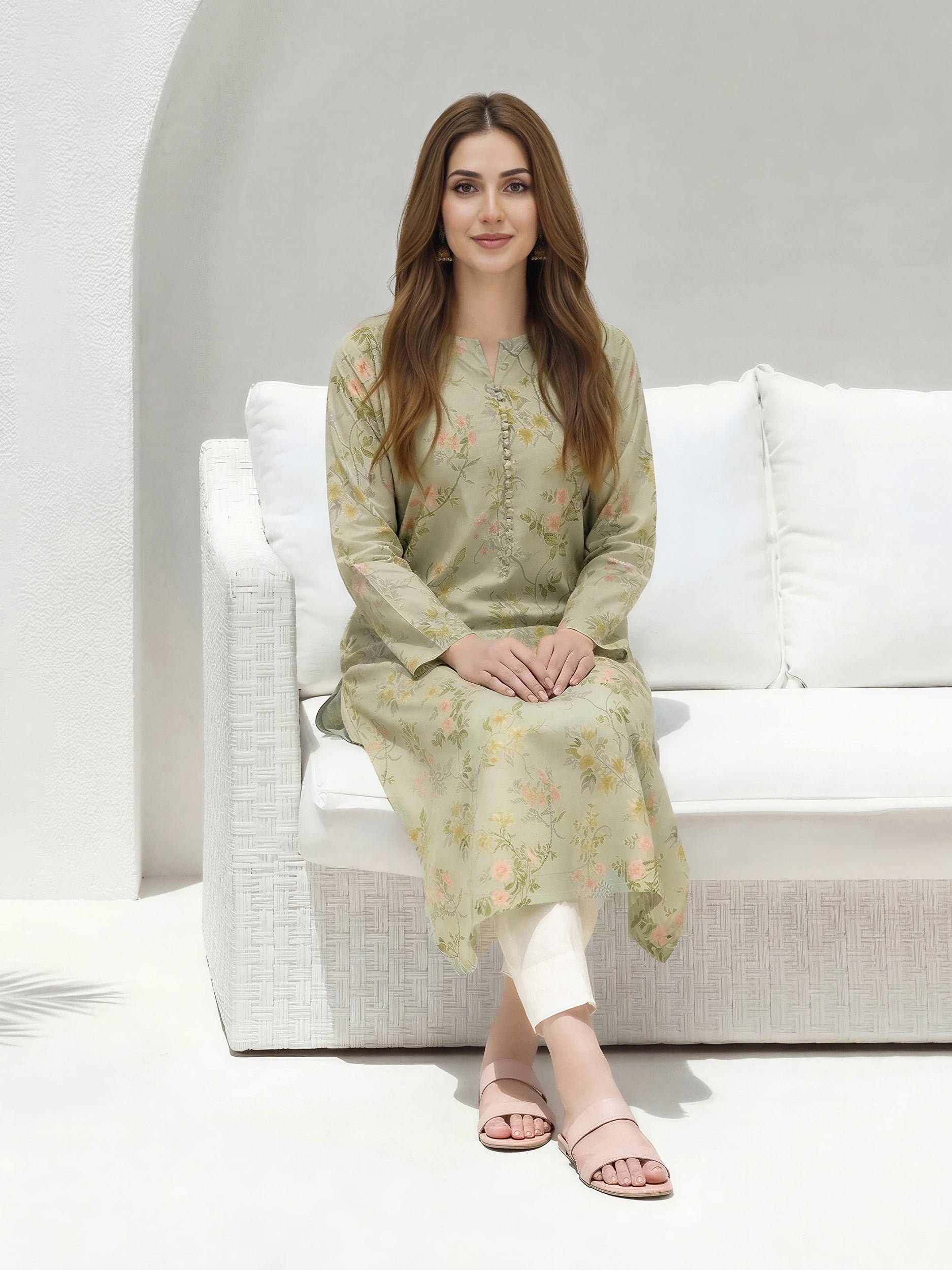 Lawn Shirt (Unstitched)