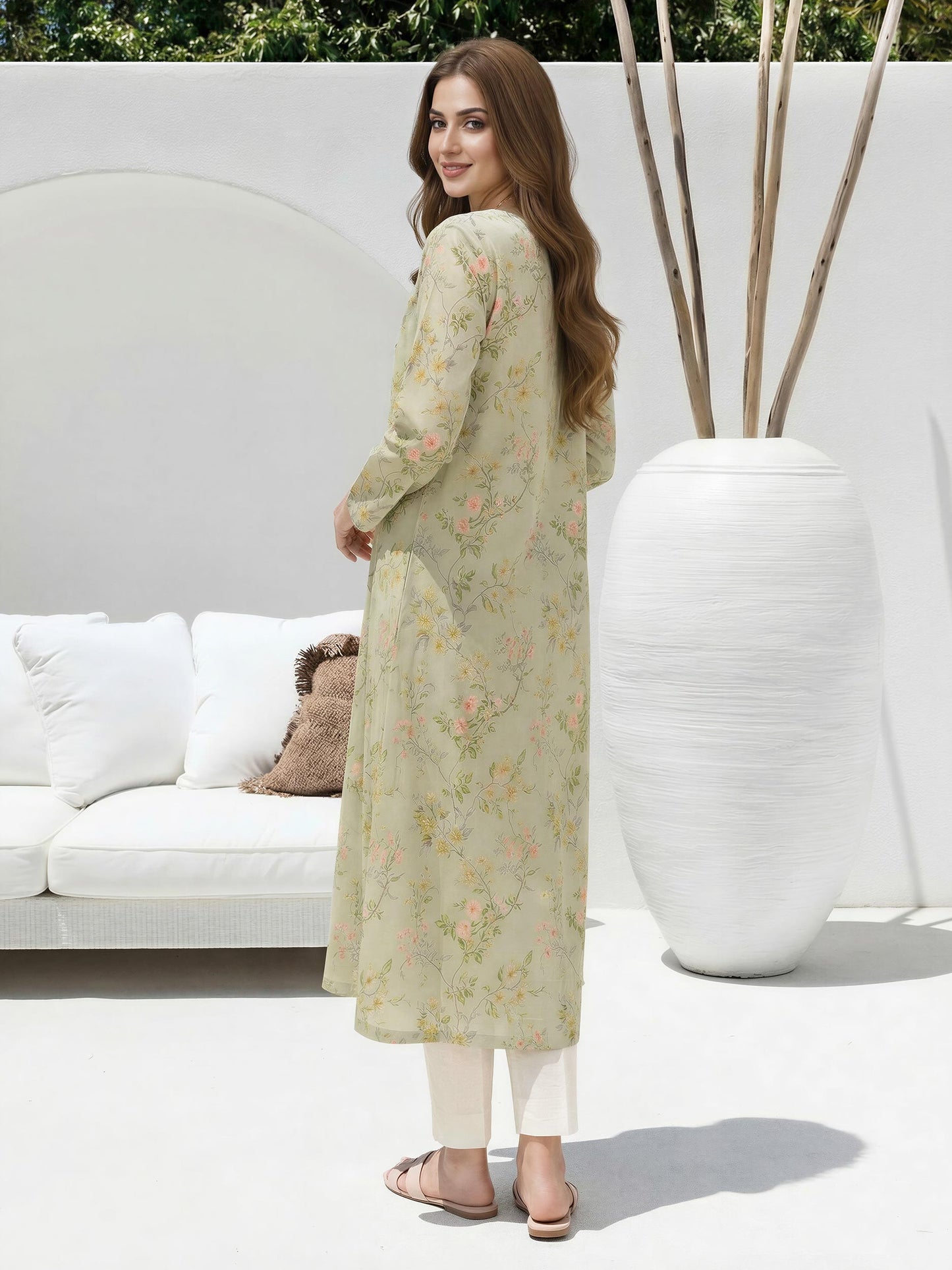 Lawn Shirt (Unstitched)