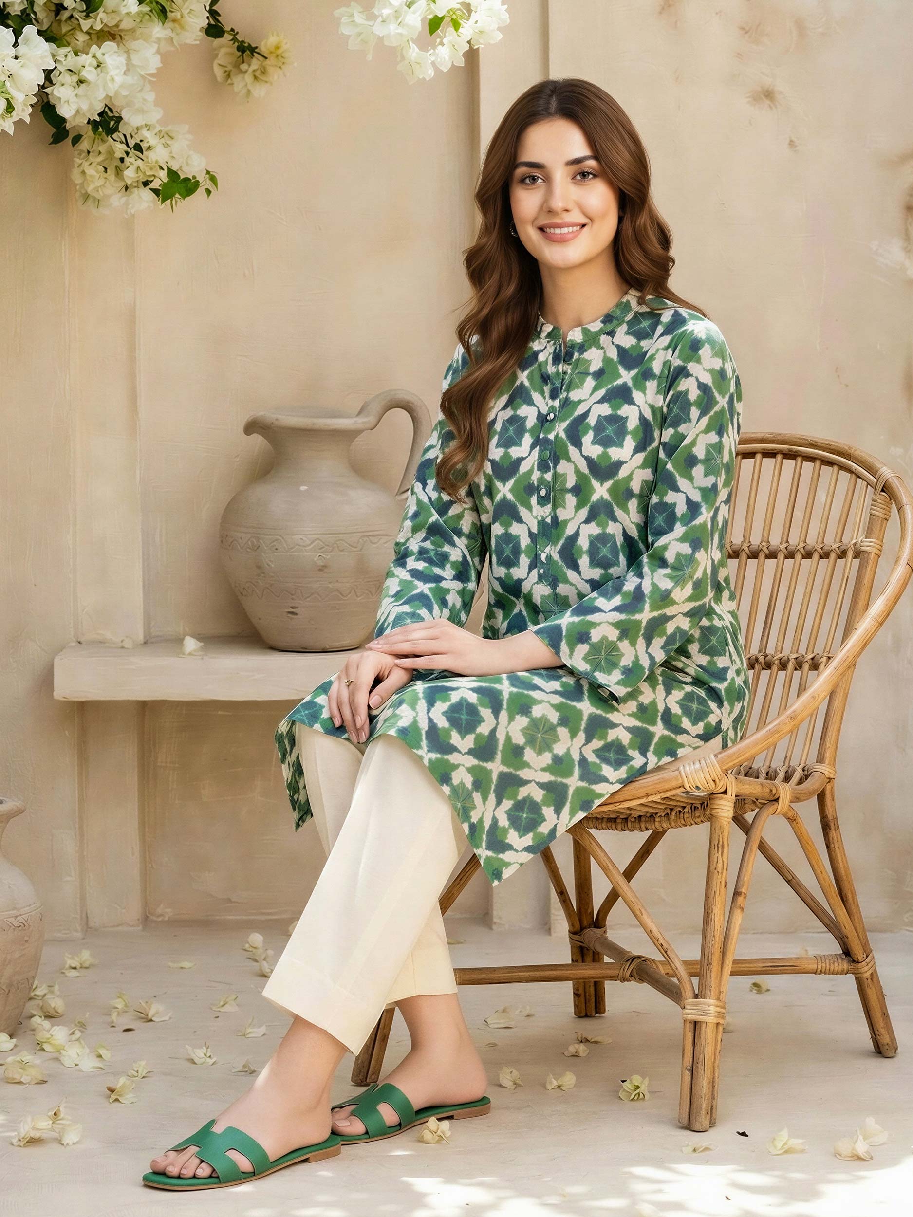 Lawn Suit- Printed (Unstitched)