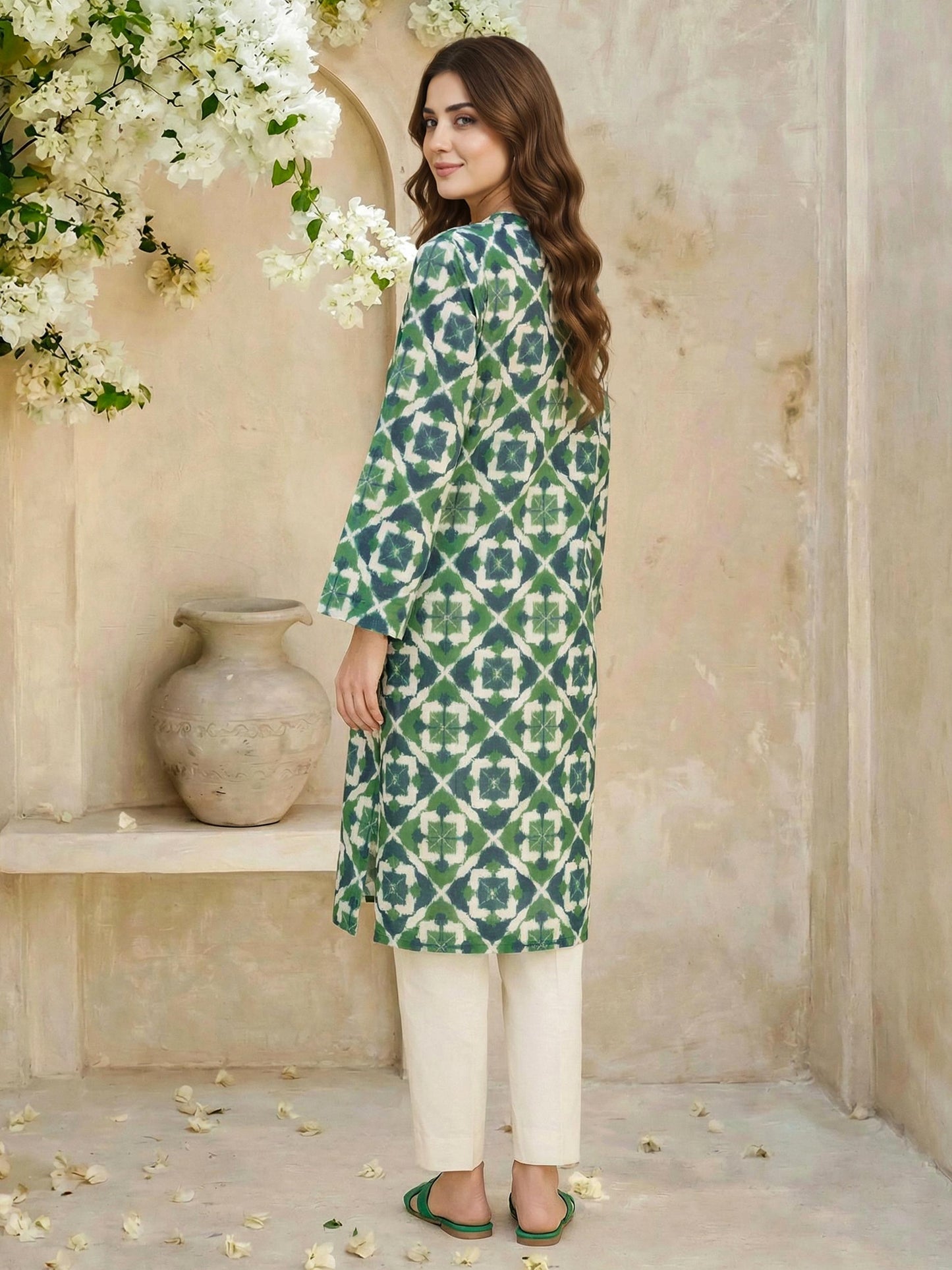 Lawn Suit- Printed (Unstitched)