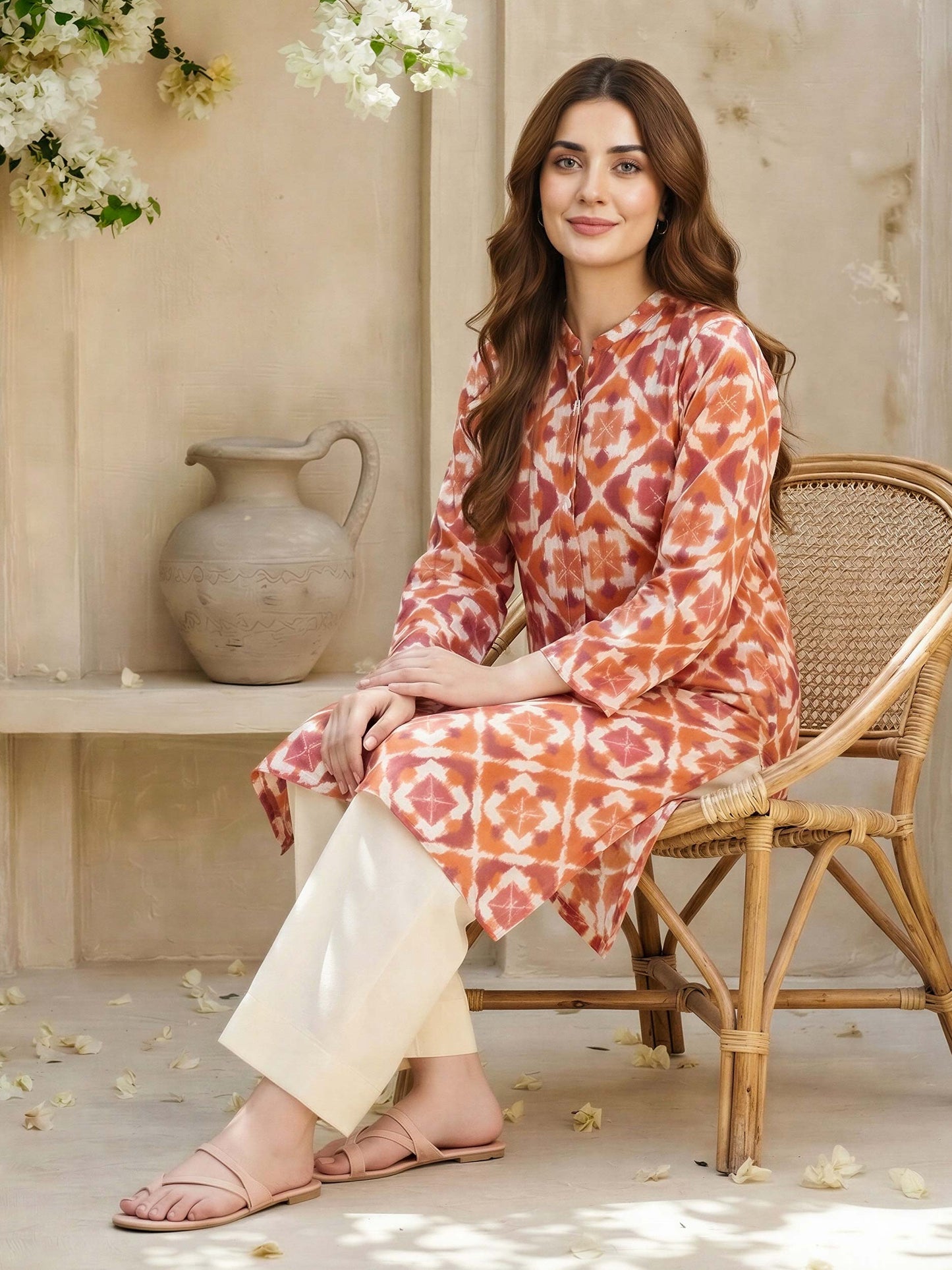 Lawn Suit- Printed (Unstitched)