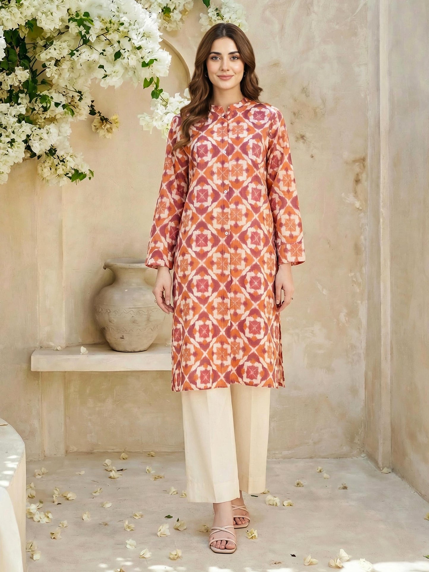 Lawn Suit- Printed (Unstitched)