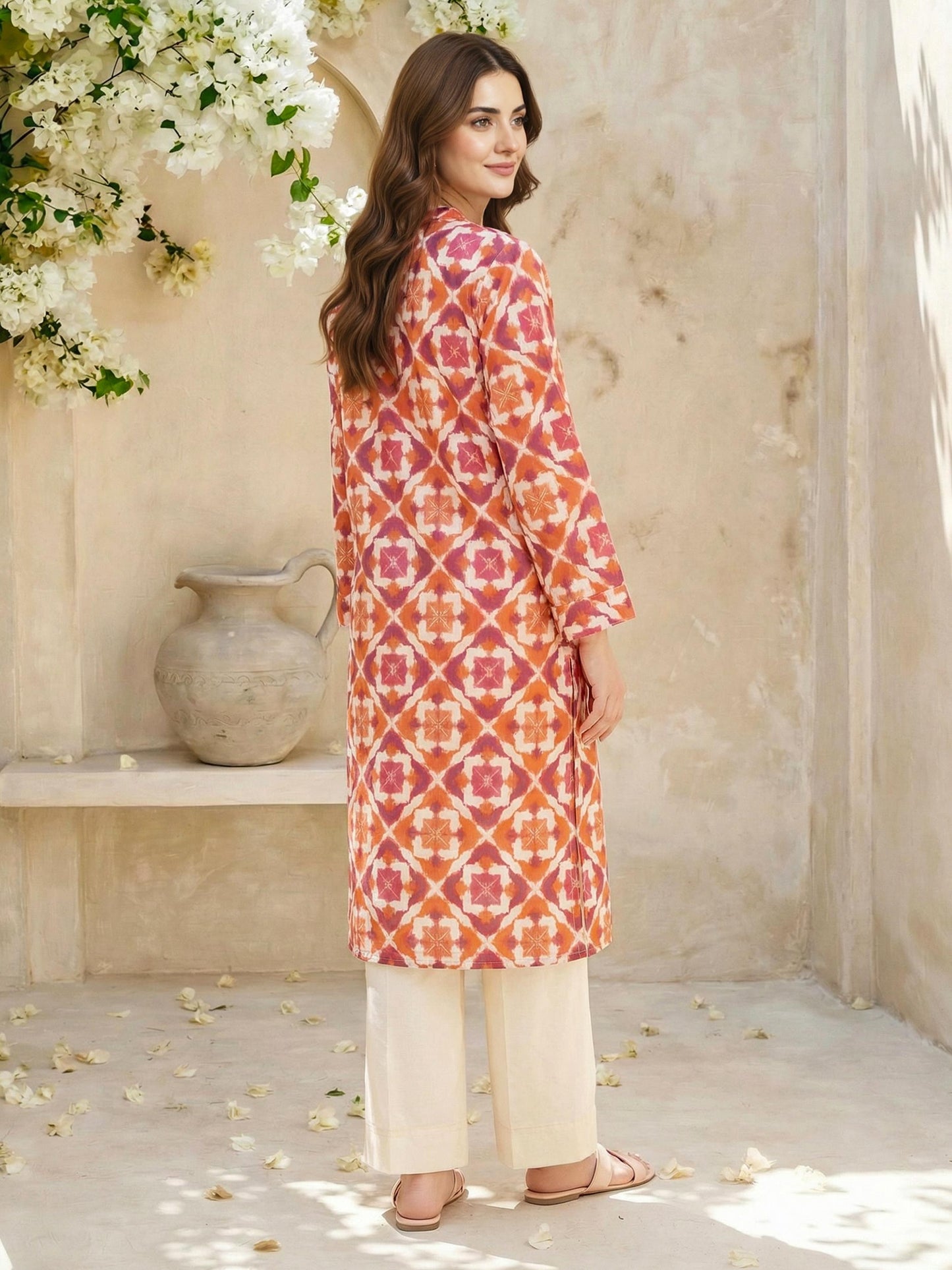 Lawn Suit- Printed (Unstitched)