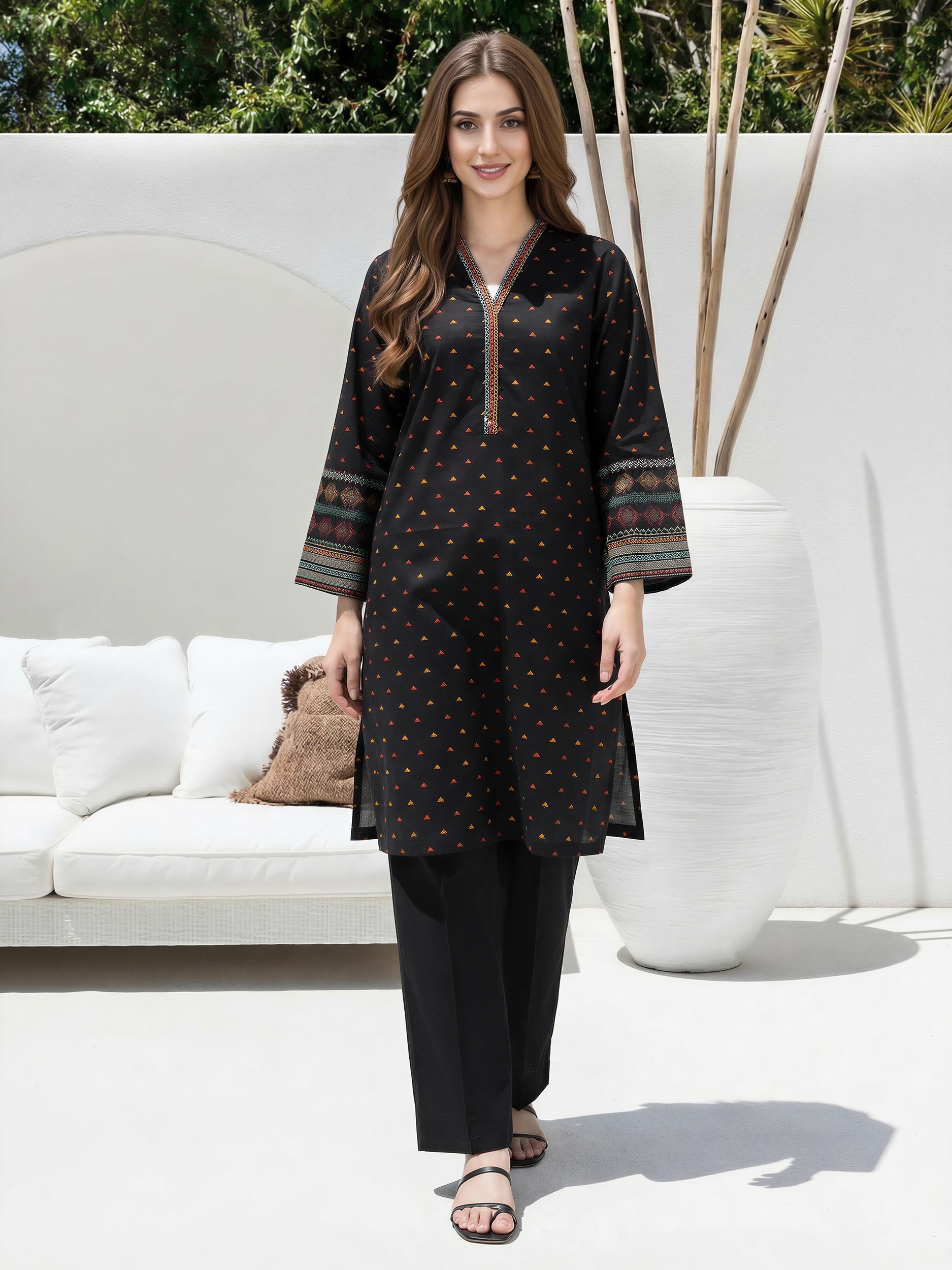 Lawn Shirt (Unstitched)