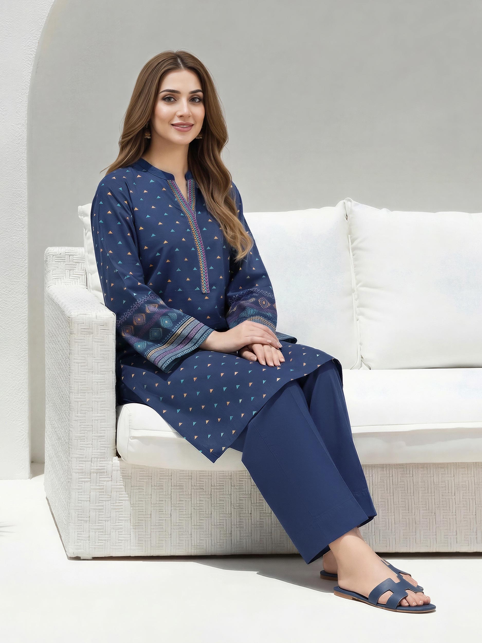 Lawn Shirt (Unstitched)