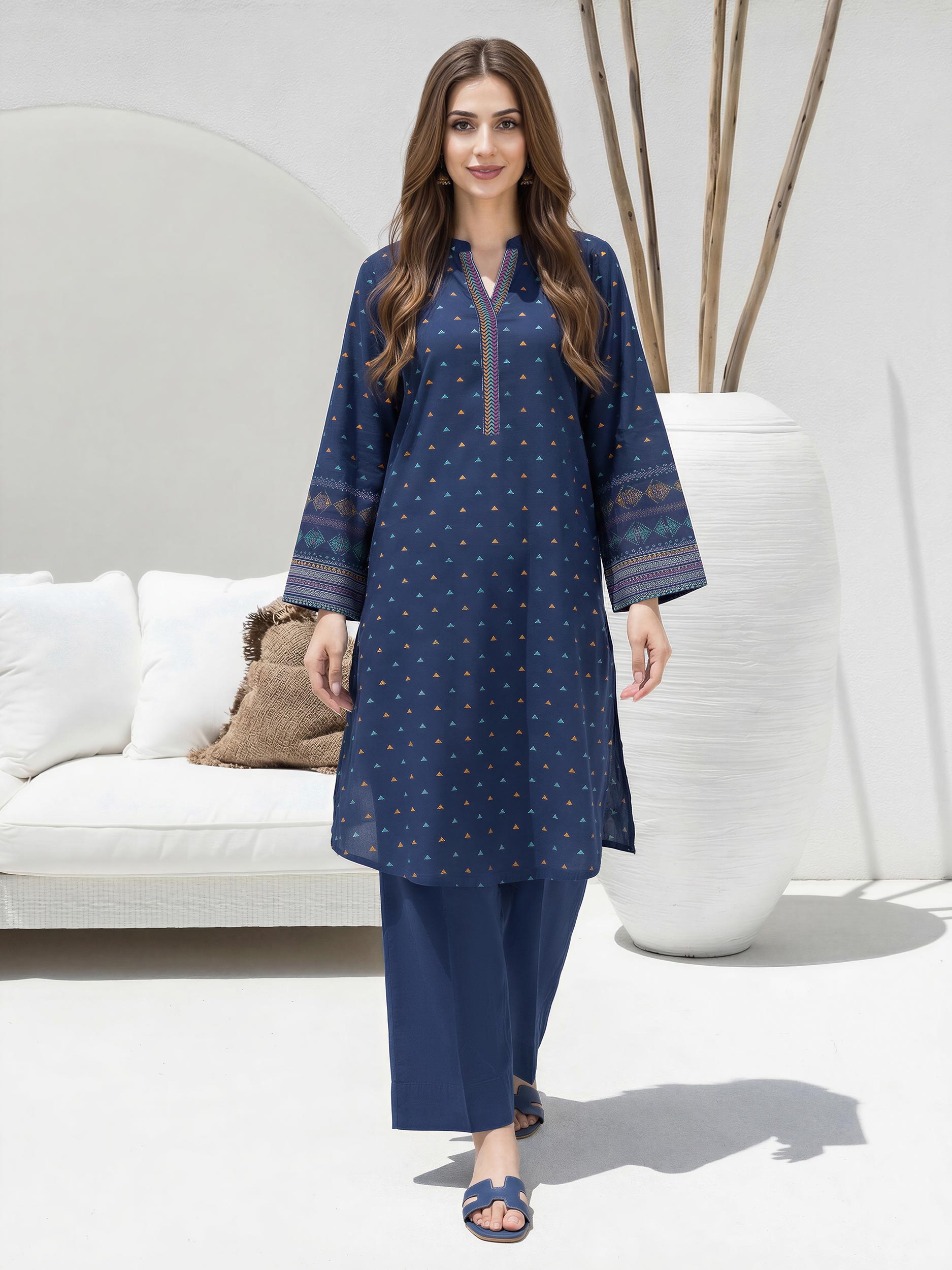 Lawn Shirt (Unstitched)