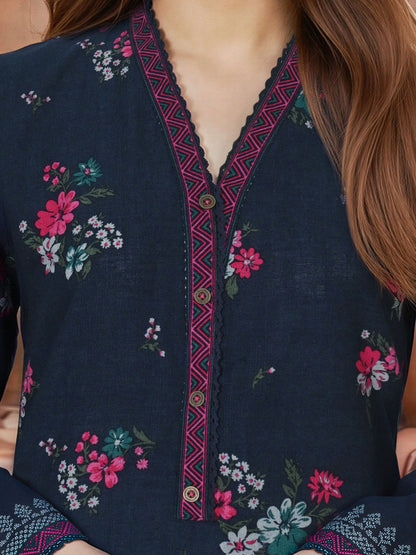 Slub Khaddar Shirt (Unstitched)