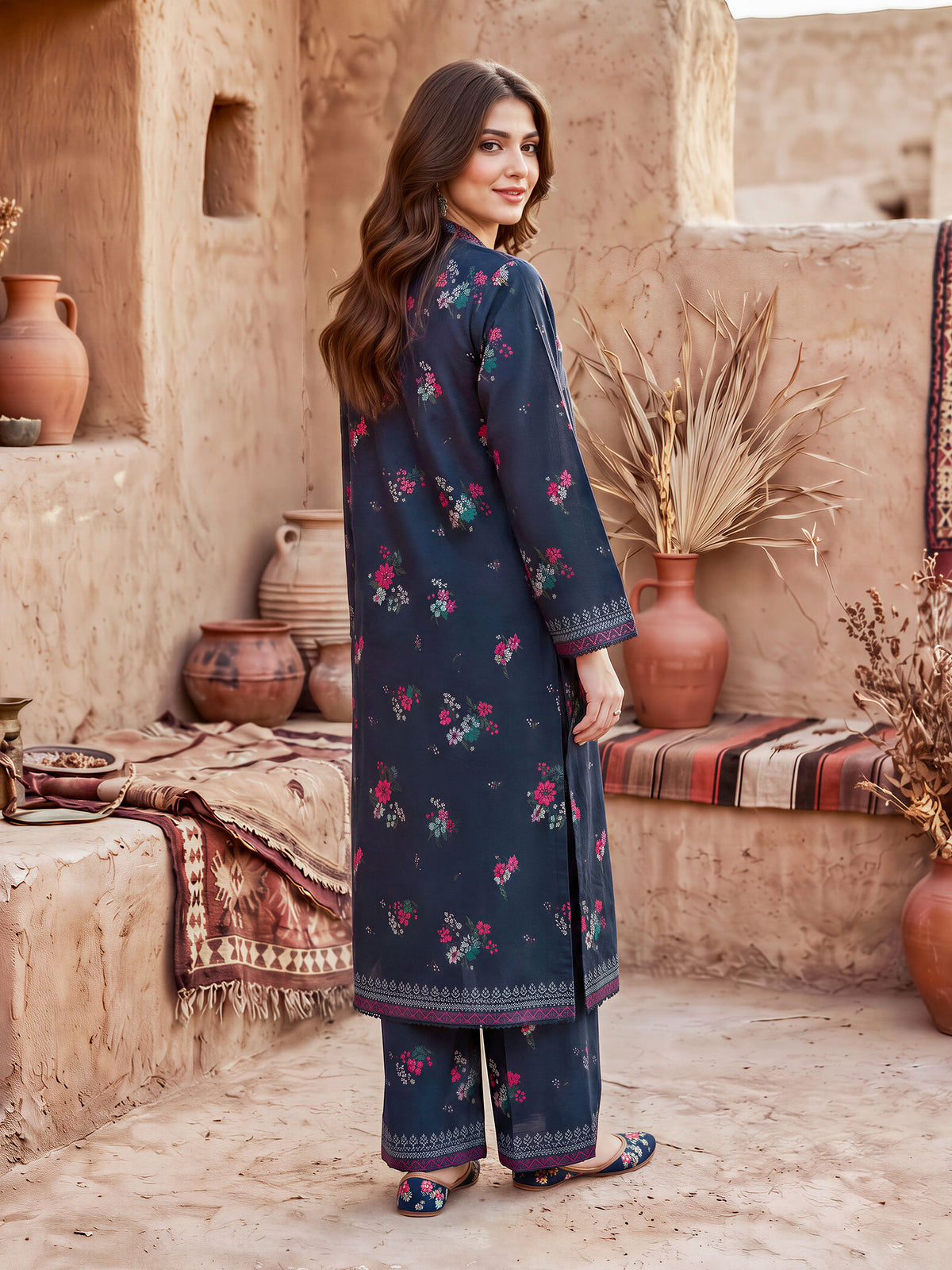 Slub Khaddar Shirt (Unstitched)