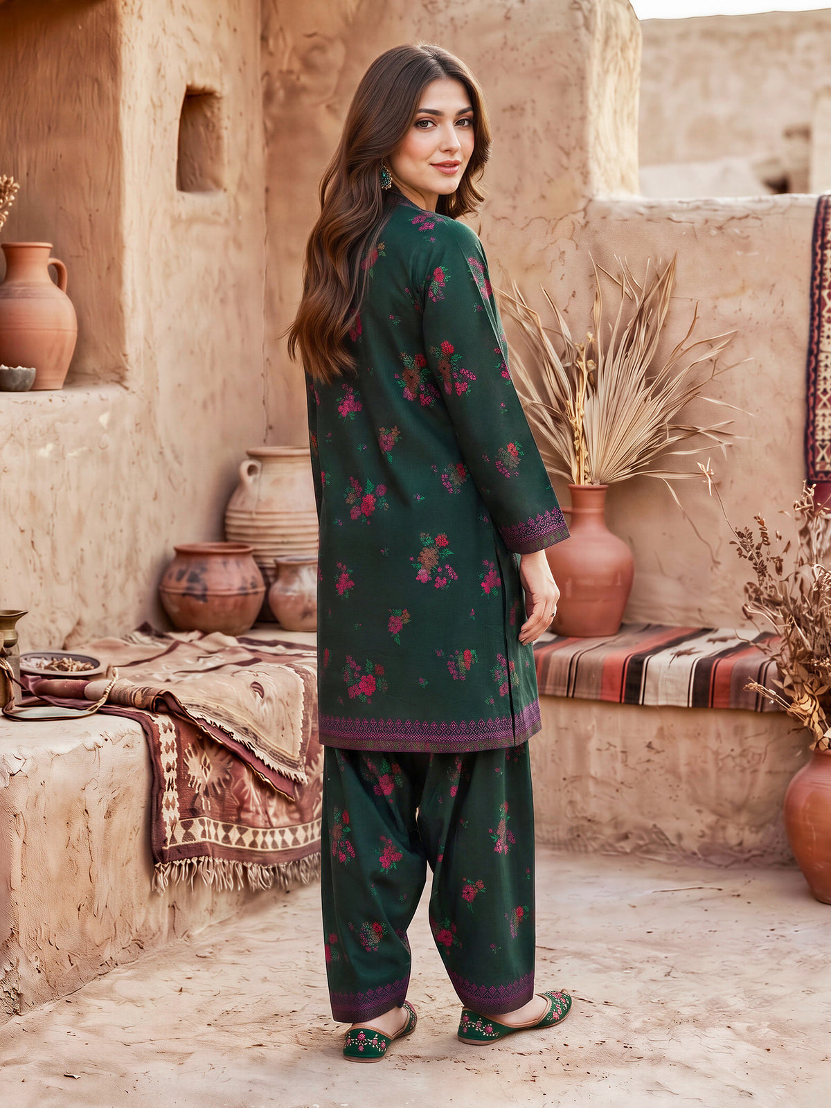 Slub Khaddar Shirt (Unstitched)
