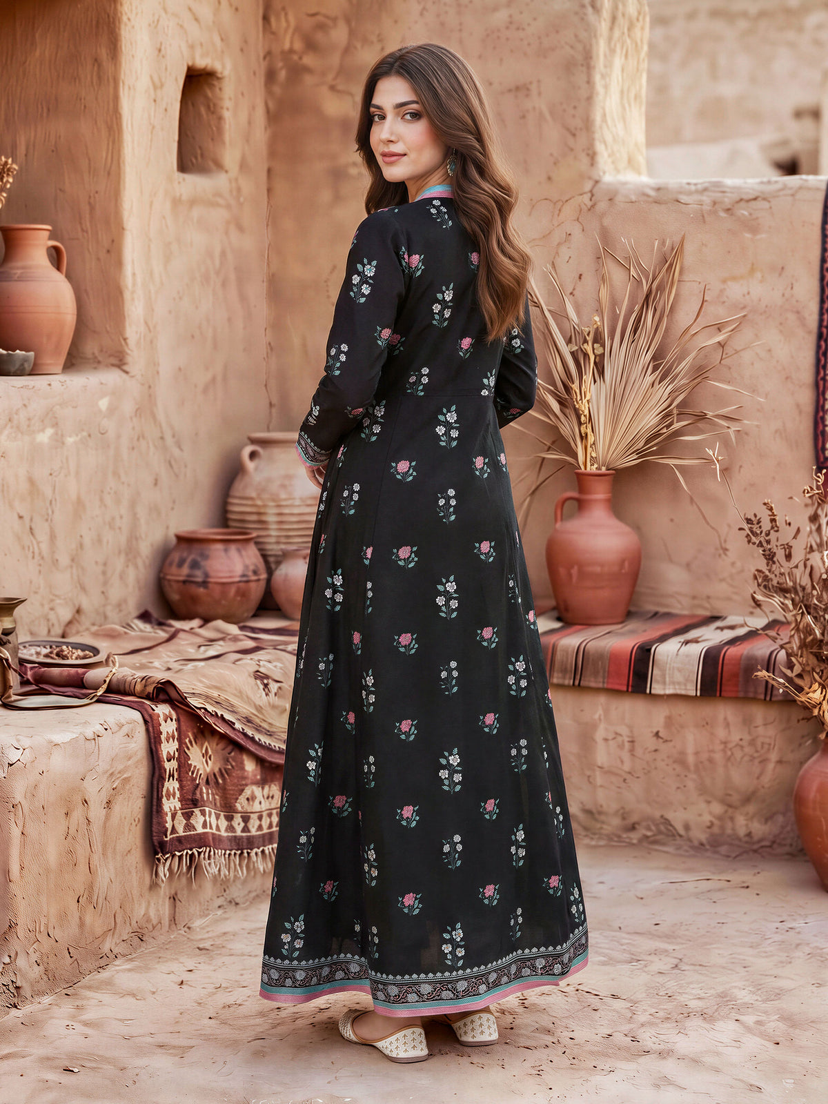Poly Khaddar Shirt (Unstitched)