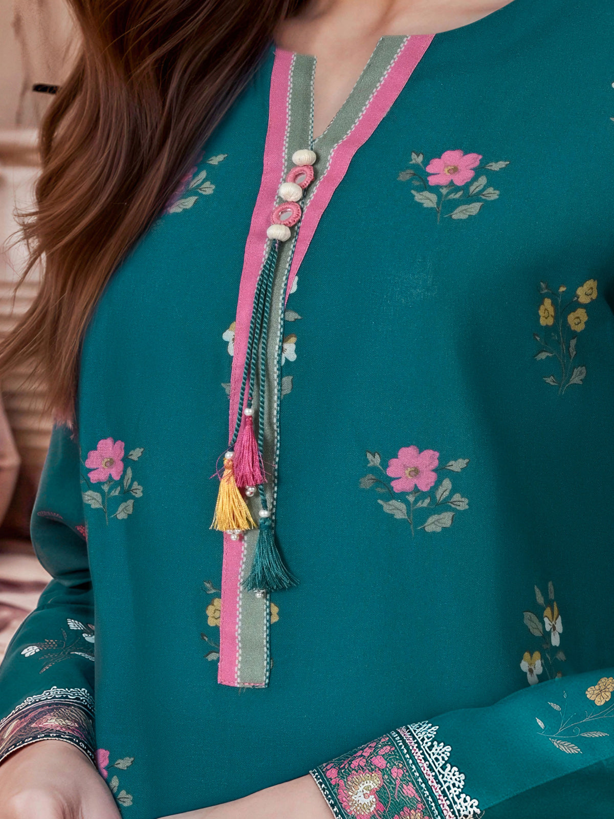 Poly Khaddar Shirt (Unstitched)