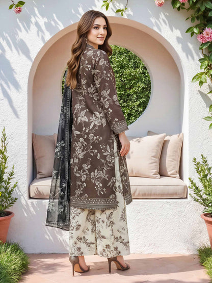 3 Piece Lawn Suit (Unstitched)
