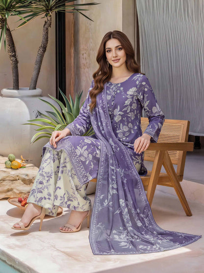 3 Piece Lawn Suit (Unstitched)