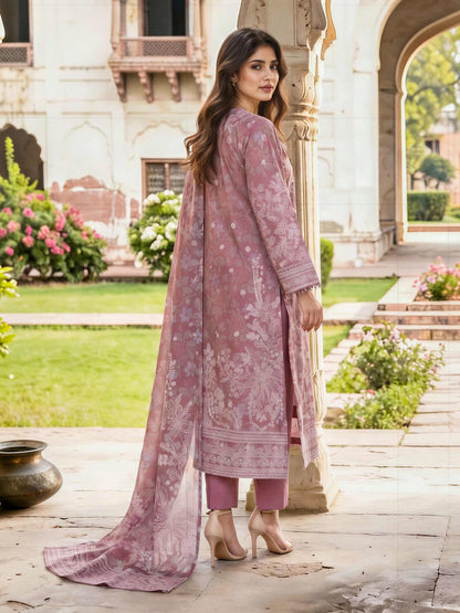 3 Piece Lawn Suit (Unstitched)