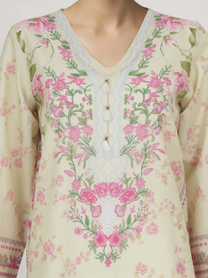 3 Piece Lawn Suit (Unstitched)