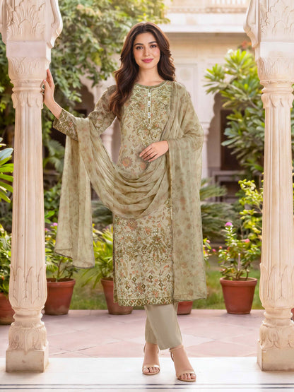 3 Piece Lawn Suit (Unstitched)