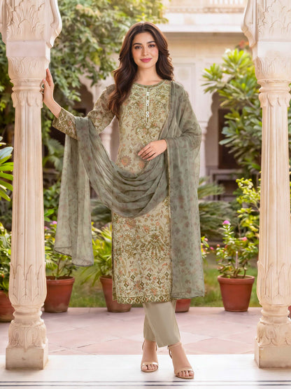 3 Piece Lawn Suit (Unstitched)
