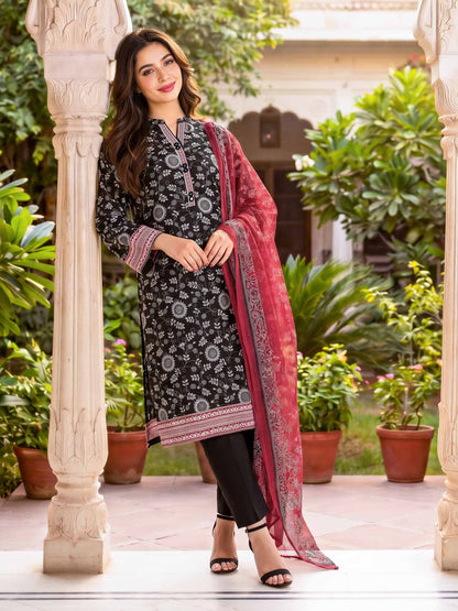 2 Piece Lawn Suit (Unstitched)