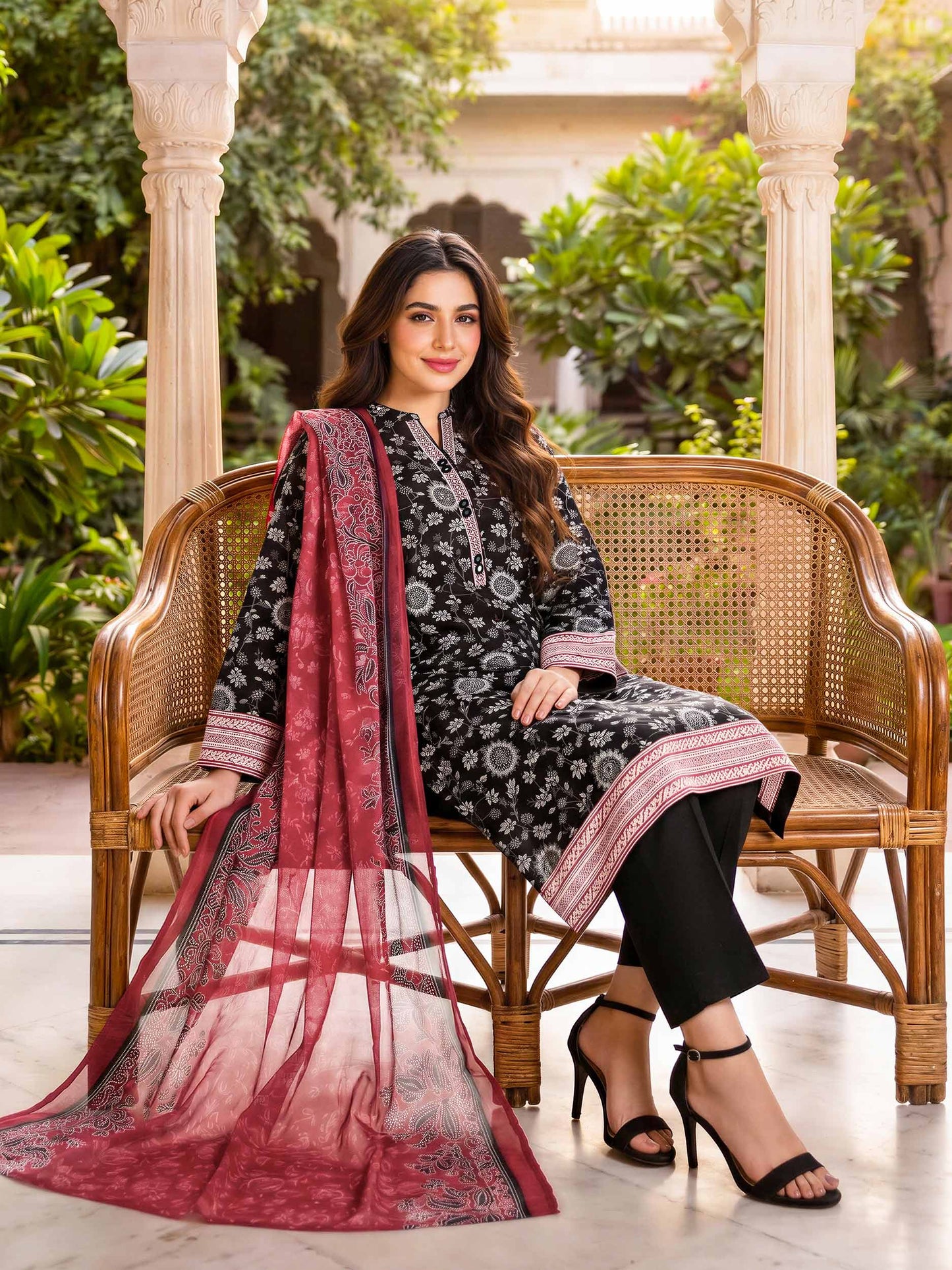 2 Piece Lawn Suit (Unstitched)