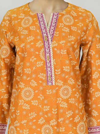 2 Piece Lawn Suit (Unstitched)