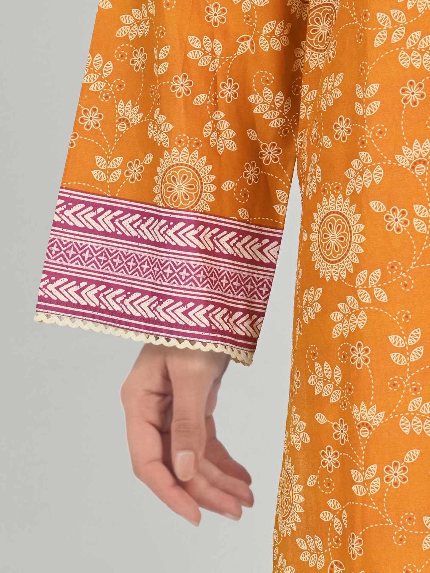 2 Piece Lawn Suit (Unstitched)