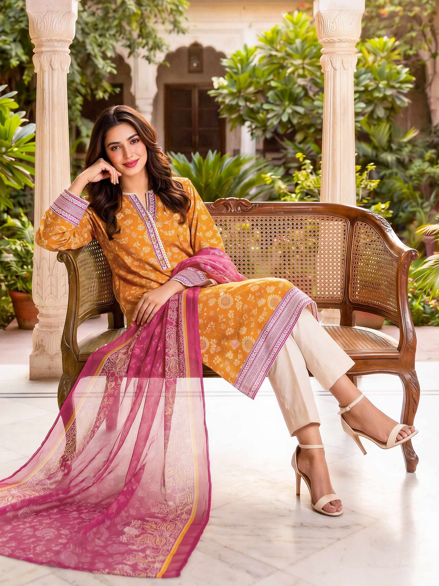 2 Piece Lawn Suit (Unstitched)
