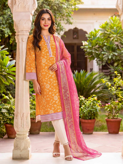 2 Piece Lawn Suit (Unstitched)