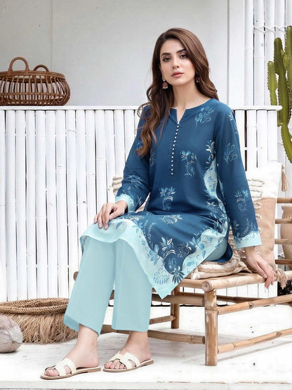 2 Piece Lawn Suit (Unstitched)