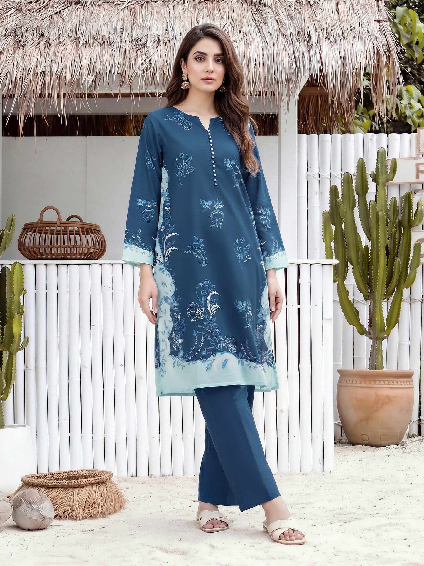 2 Piece Lawn Suit (Unstitched)