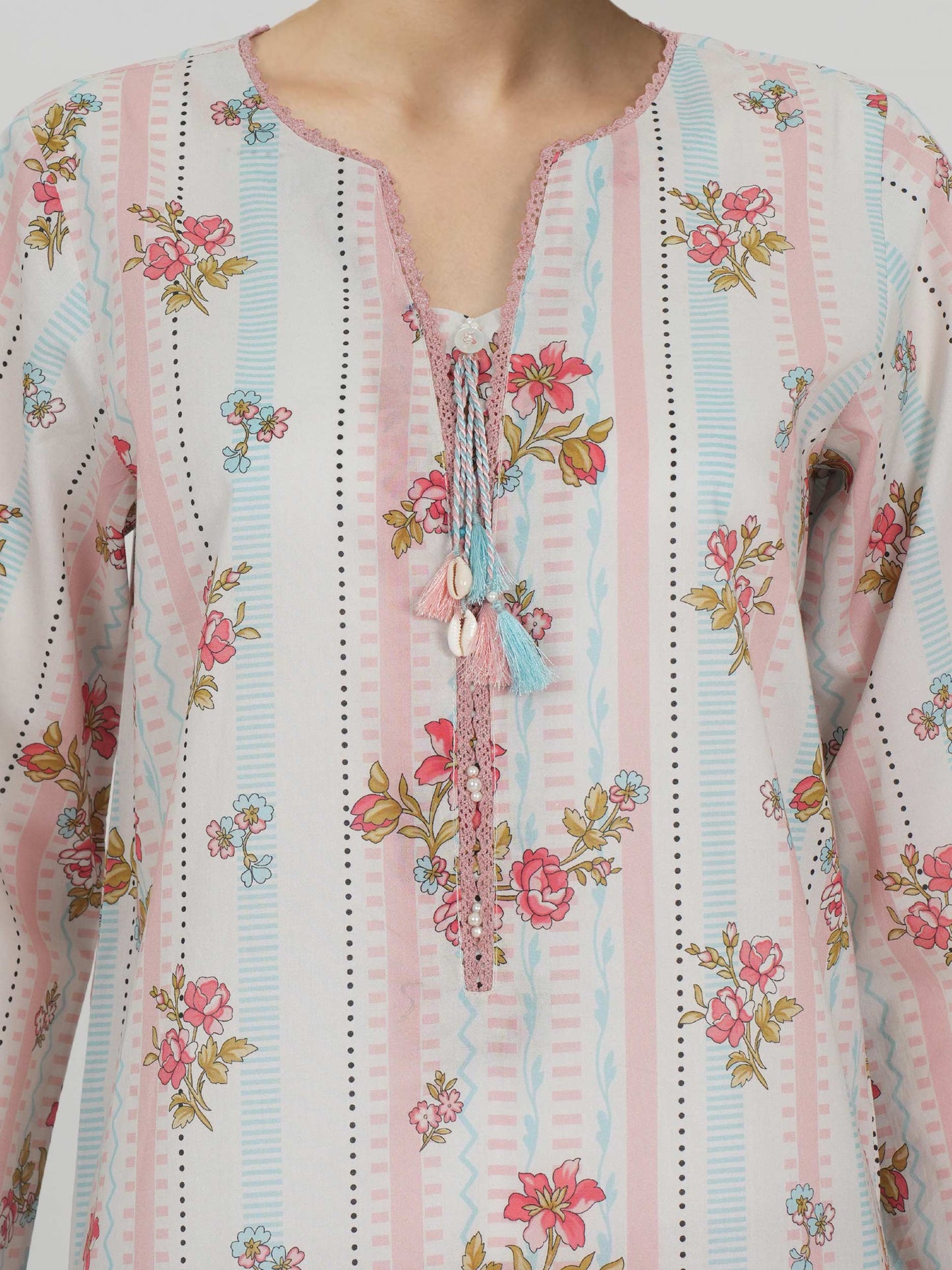 2 Piece Lawn Suit (Unstitched)