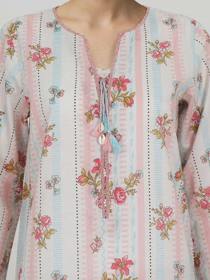 2 Piece Lawn Suit (Unstitched)