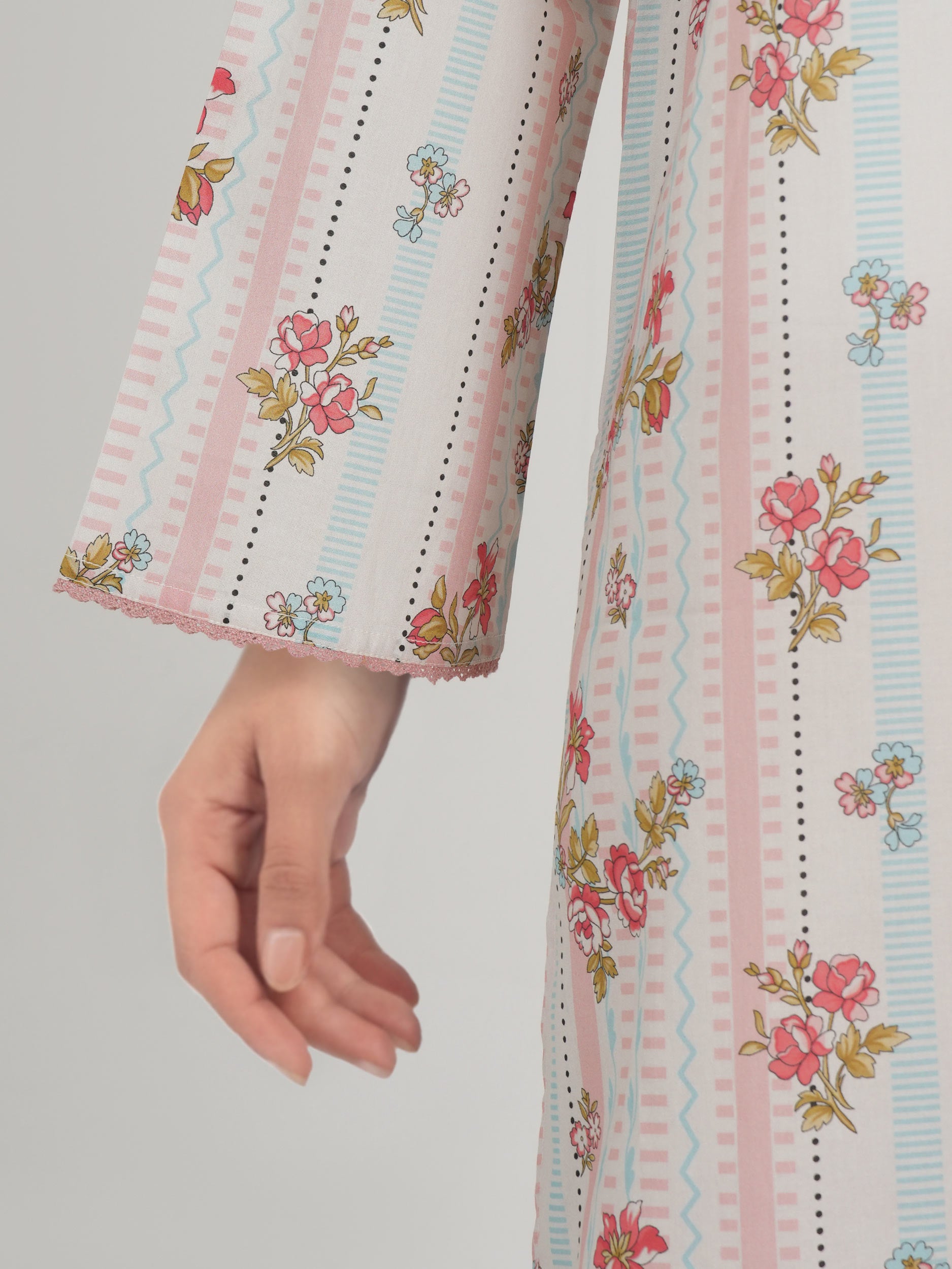 2 Piece Lawn Suit (Unstitched)