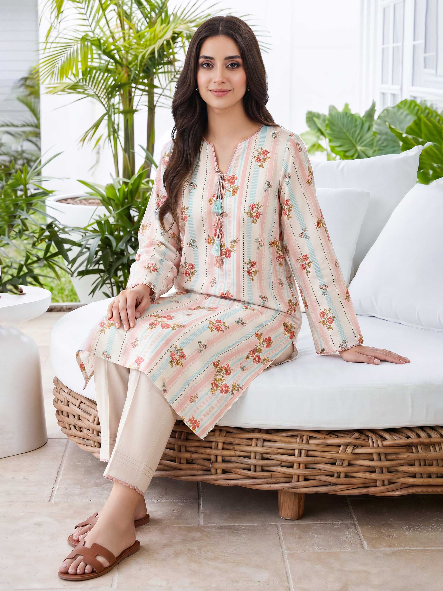 2 Piece Lawn Suit (Unstitched)