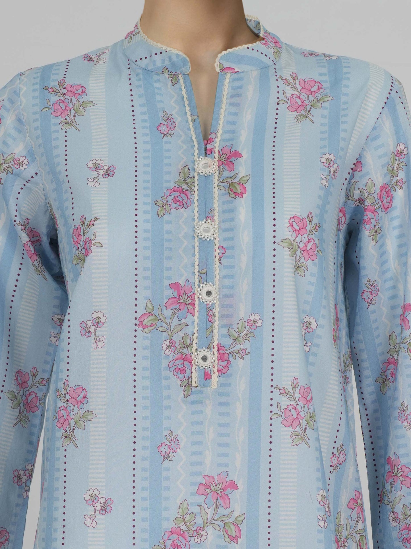 2 Piece Lawn Suit (Unstitched)