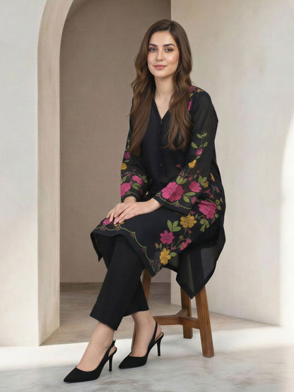 2 Piece Lawn Suit- Printed (Unstitched)