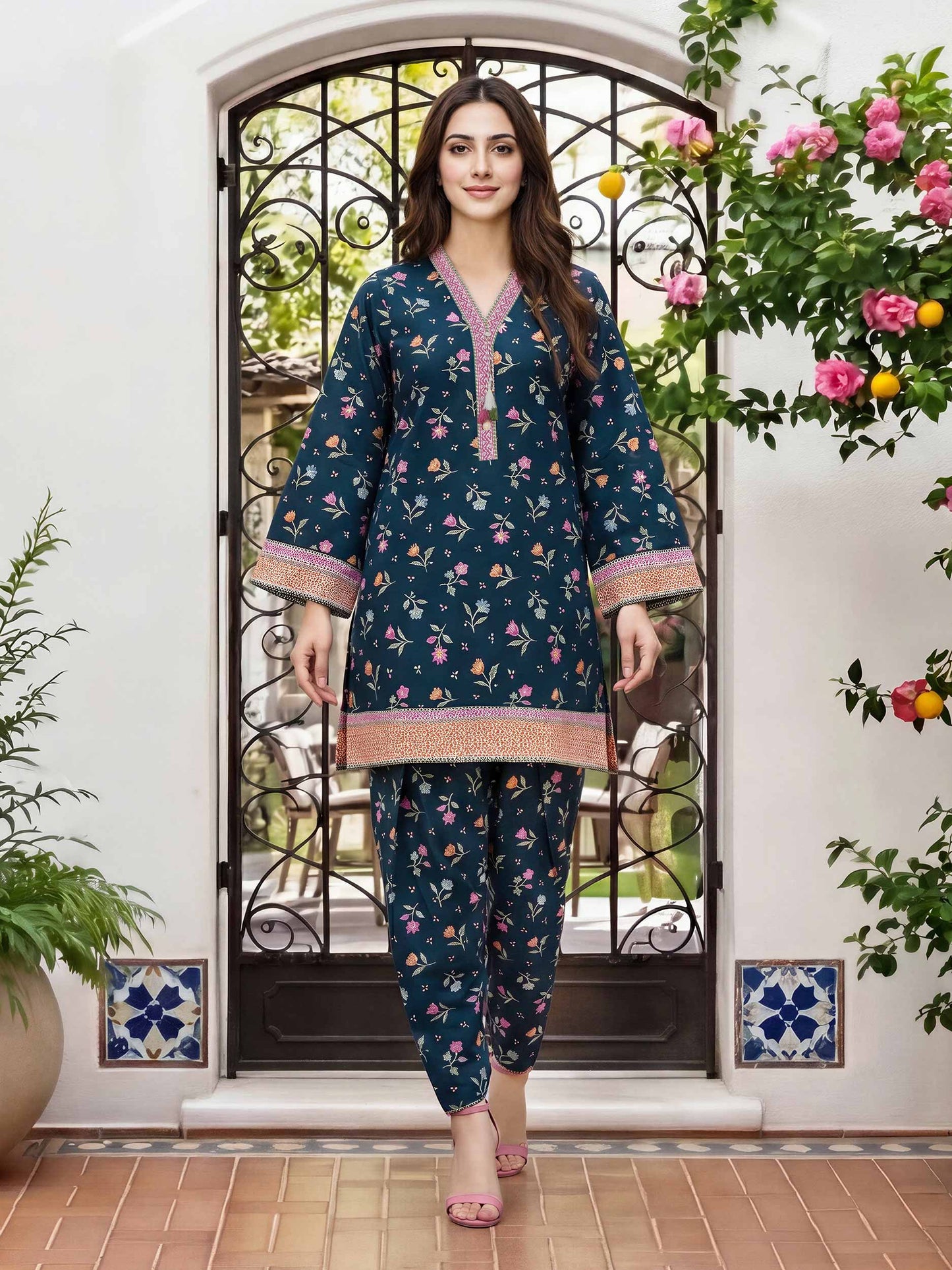 Lawn Shirt (Unstitched)