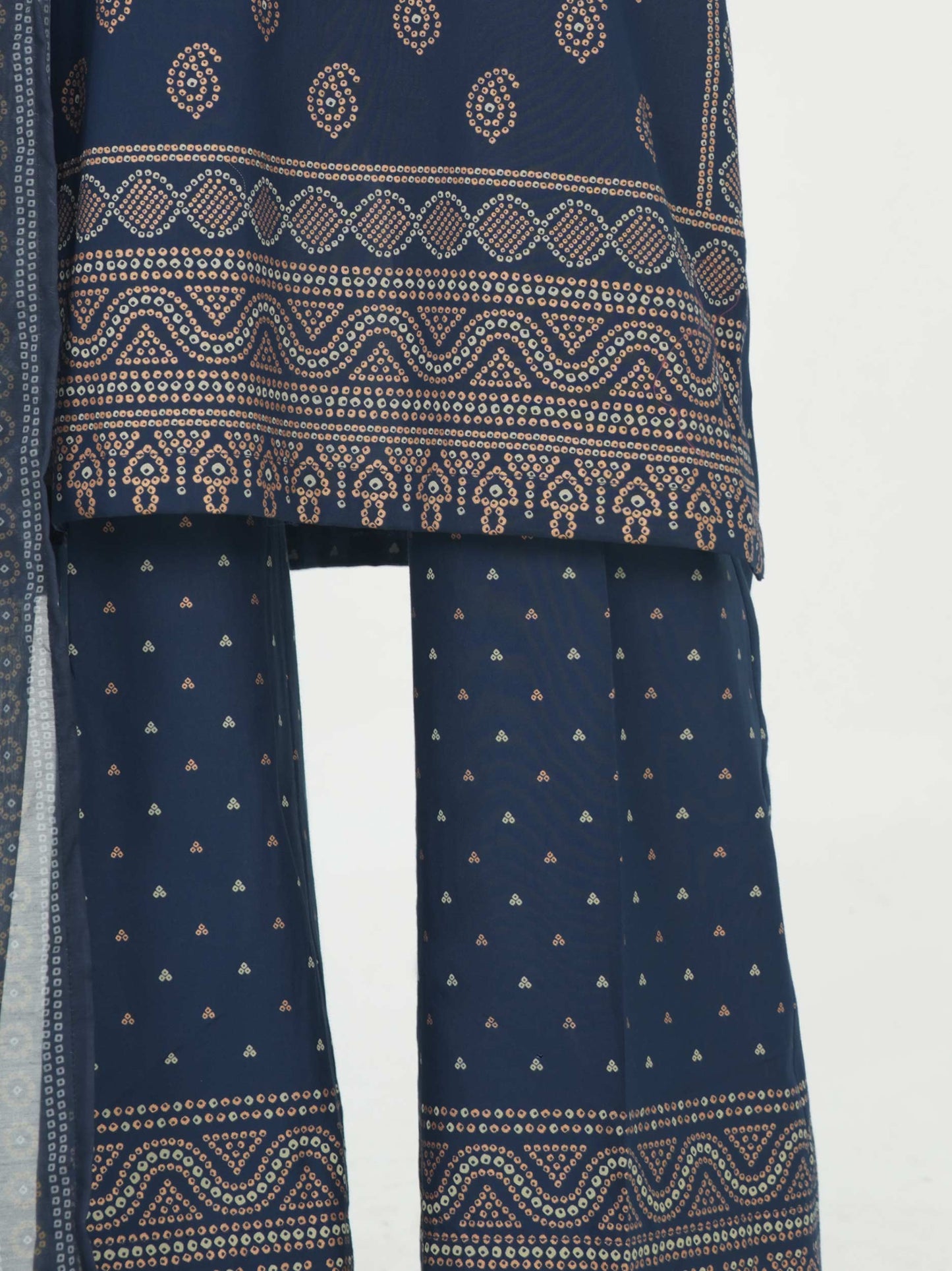 3 Piece Lawn Suit- Paste Printed (Unstitched)